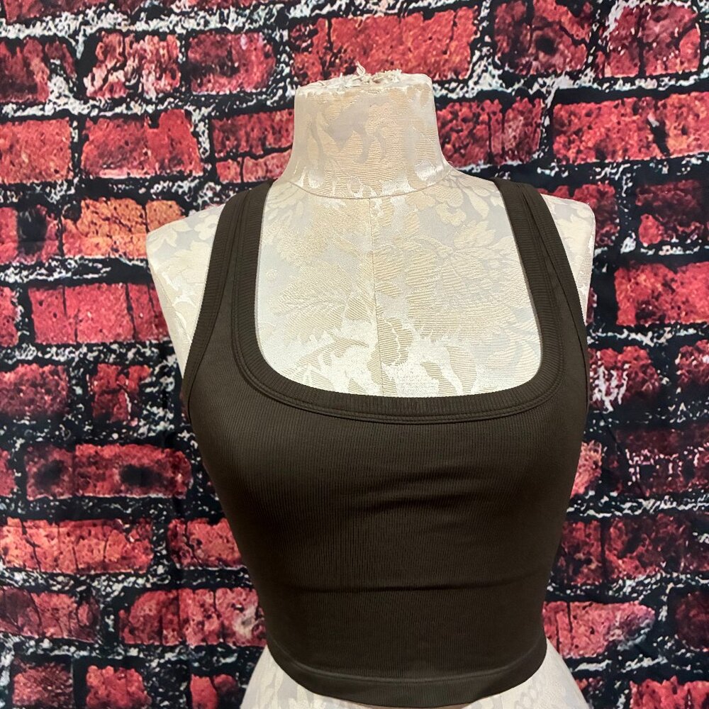 Avocado Forest Green Tank Top XS/S
